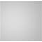 Ekena Millwork Vertical Surface Mount PVC Gable Vent w/ 2"W x 2"H , Brickmould Sill Frame, 40"W x 38"H GVPVE40X3803SN - alternate 2